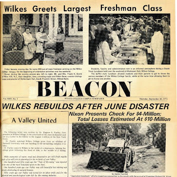 Front page of the Sept. 28, 1972 issue of Beacon