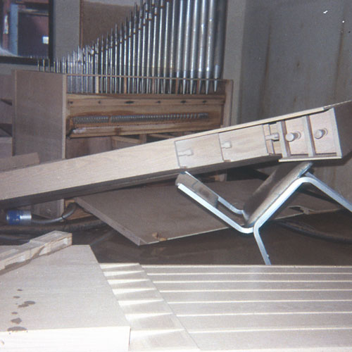 Damage within the Darte Center after Hurricane Agnes