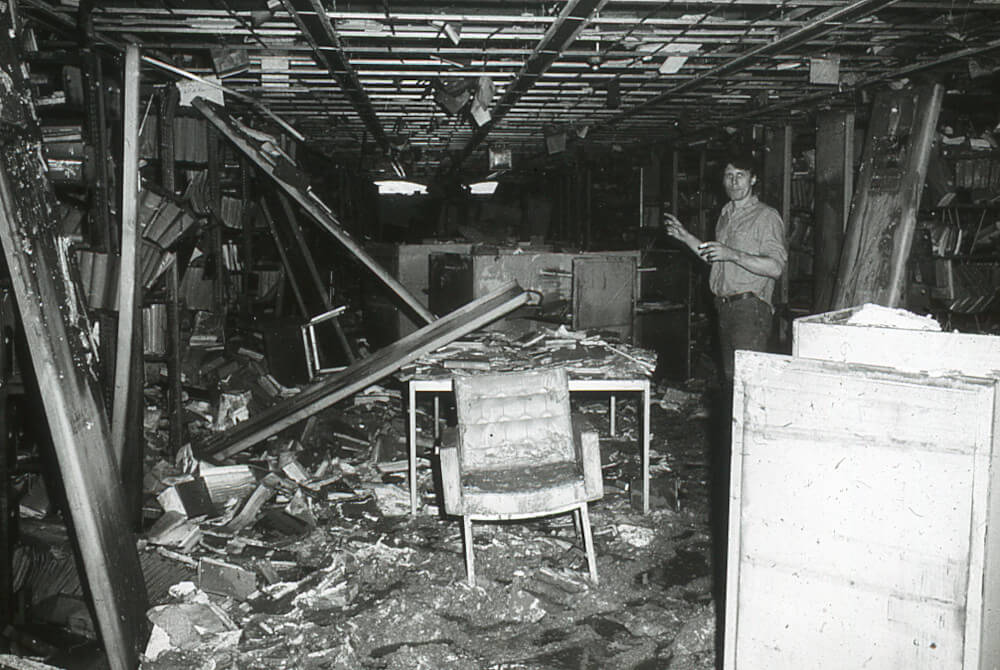 Darte Center after Hurricane Agnes