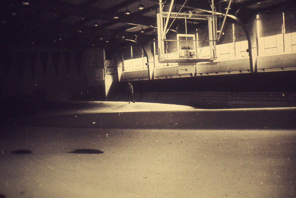 The Old Gymnasium after Hurricane Agnes