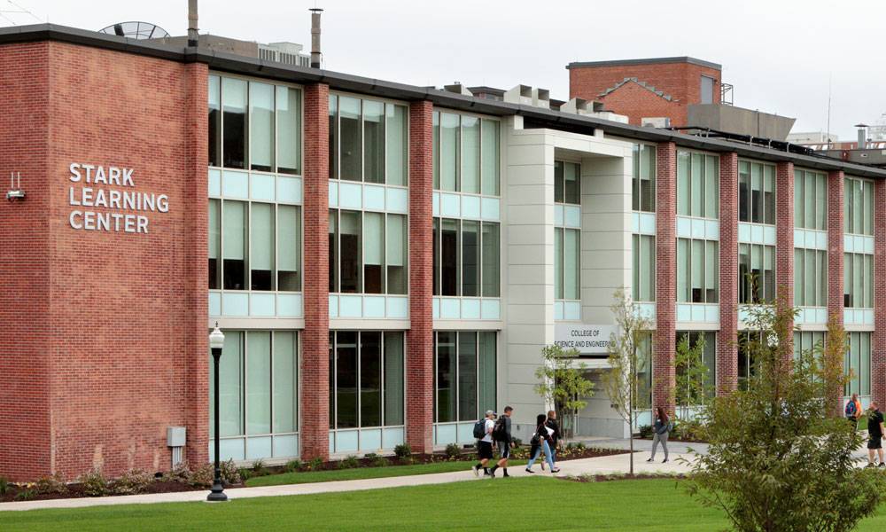 Exterior of Stark Learning Center