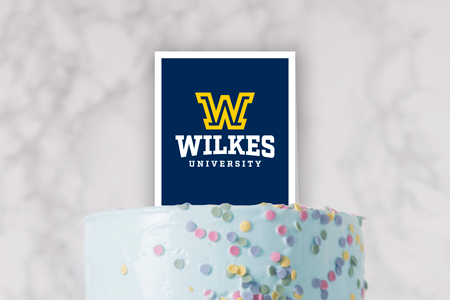 Wilkes cake topper